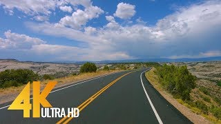 4K Scenic Byway 12  All American Road in Utah USA  5 Hour of Road Drive with Relaxing Music [upl. by Okoy]