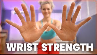 Yoga Wrist Strength  5 Minute Wrist Exercise Routine [upl. by Fifine]