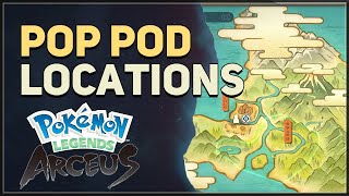 Pop Pod Location Pokemon Legends Arceus [upl. by Reeba]