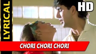 Chori Chori Chori With Lyrics  Anu Malik Alisha Chinai  Hum Hain Bemisal 1994 Songs [upl. by Yelhsa228]