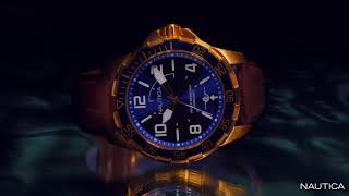 Nautica Mens NA1 Pilot House Watch Collection [upl. by Yanat]