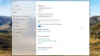 How to Adjust DPI Settings On A Mouse Sensitivity In Windows 10 Tutorial [upl. by Eeniffar]