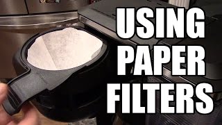 Using Paper Filters  Ninja Coffee Bar [upl. by Asiaj]