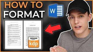 How to EASILY format a Kindle Ebook and Paperback book using Microsoft Word [upl. by Ahtreb]