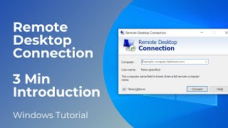 Remote Desktop Connection Explained  Introduction to RDP [upl. by Annaeg949]