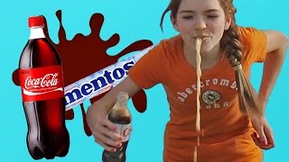 Coke And Mentos Challenge [upl. by Lehacim564]