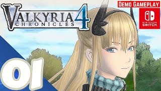 Valkyria Chronicles 4 Switch  Gameplay Walkthrough Part 1 PrologueChapter 1  No Commentary [upl. by Emmeline]