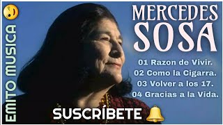 Mercedes Sosa  Grandes Exitos Originales  En Vivo [upl. by Aivatra]