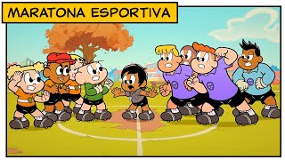 Maratona Esportiva ⚽  Turma da Mônica [upl. by Giesser]