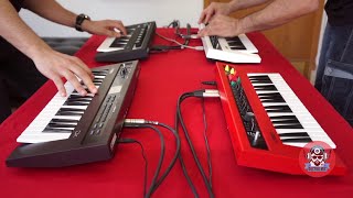 Yamaha Reface Keyboards In Action [upl. by Einhoj]