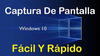 ⚠️⚠️Captura De Pantalla En Windows 10 en 2023 Fácil Y Rápido⚠️⚠️ [upl. by Aubine]