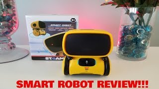 AT  The Interactive SMART Robot STEM Toy Review and Operating Instructions Video [upl. by Ocram109]