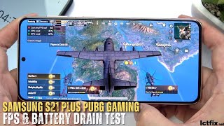 Samsung S21 Plus PUBG Gaming test 2023 [upl. by Petersen534]