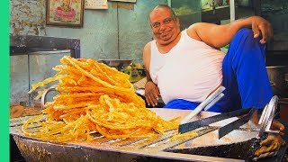 Sweet INDIAN STREET FOOD Tour in North India Indias Dessert Capital [upl. by Nnaacissej745]