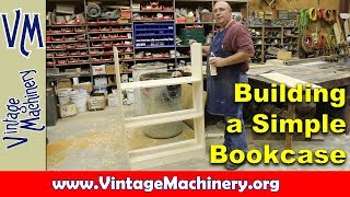 Beginning Woodworking Building a Simple Bookcase [upl. by Aniratac]