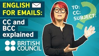 English for Emails Cc and Bcc explained [upl. by Ekram]