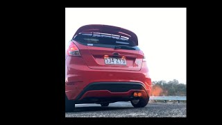 FORD FIESTA ST MK7 STAGE 2 SOUND POPS AND BANGS [upl. by Amuh]