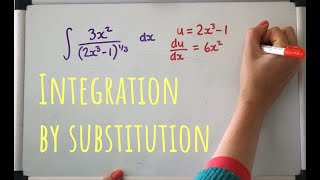 Integration by substitution [upl. by Alleinad]