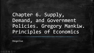 Chapter 6 Supply Demand and Government Policies [upl. by Notyalk]