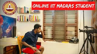 A day in a life of online IIT Madras student [upl. by Aleunam692]