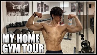 My 1000 HOME GYM TOUR [upl. by Ahsimak251]