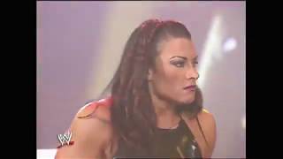 060203  Ivory Trish Stratus amp Jacqueline vs Victoria Jazz amp Molly Holly  WWE Raw [upl. by Fayola269]