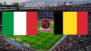 ITALY vs BELGIUM  UEFA NATIONS LEAGUE 2024 [upl. by Dorree]