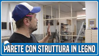 Parete con struttura in legno [upl. by Tito502]