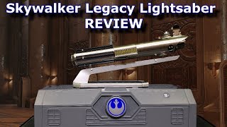 Star Wars Galaxys Edge  Skywalker Legacy Lightsaber Review [upl. by Spindell]