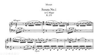 Mozart Piano Sonata No 1 in C major K279 Gould [upl. by Nawad]