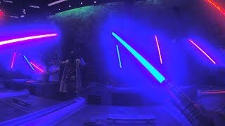 Lightsaber Experience at Star Wars Galaxy’s Edge  Walt Disney World [upl. by Astrix280]