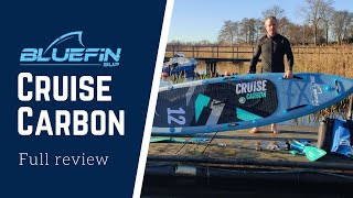 Bluefin Cruise Carbon Inflatable Stand Up Paddle board InDepth Review 2021 [upl. by Bocyaj]