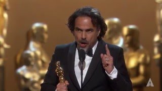 Alejandro G Iñárritu Wins Best Directing [upl. by Dov978]