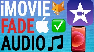 How To Fade Audio In amp Out in iMovie iPhone amp iPad [upl. by Etteinotna26]