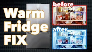 How to Fix a Fridge or Freezer That Wont Cool [upl. by Demetra287]