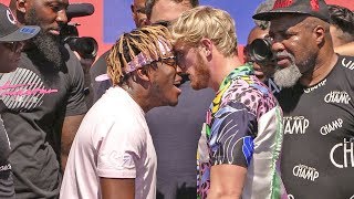 CRAZY KSI vs Logan Paul 2  FULL PRESS CONFERENCE  Matchroom Boxing USA [upl. by Hartnett343]