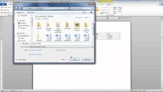 How to Create a Data Source in Microsoft Word 2010 [upl. by Den]