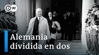 1949 Un año dos Alemanias  DW Documental [upl. by Nodnil605]