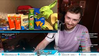 CDawgVA reacts  Junk Food Yoda [upl. by Enaols]