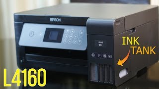 Epson L4160 review  with Integrated Ink Tank system सर्वश्रेष्ठ प्रिंटर [upl. by Adella]