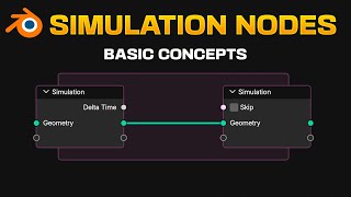 How SIMULATION NODES Works in Blender [upl. by Nymassej]