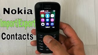 How to Transfer Contacts from SIM to NOKIA  Import  Export Contacts [upl. by Oiramaj387]