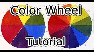 Color Wheel Tutorial  How To Mix Paint [upl. by Yelnoc]