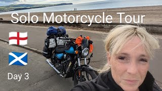 UK Solo Motorcycle Camping Tour to Scotland  Day 3 [upl. by Marron24]