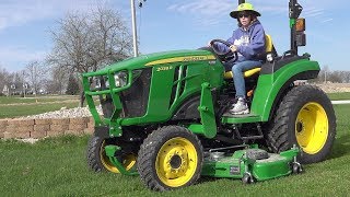 Deere 2038R  Finally A Larger Tractor [upl. by Akerley233]