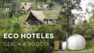 TOP 5  Eco Glamping cerca a Bogotá 4K [upl. by Nosila]