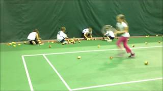 Group Tennis Lessons for kids 410 years old [upl. by Otero142]