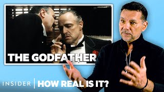 ExMob Boss Rates 12 Mafia Movie Scenes  How Real Is It  Insider [upl. by Bekelja612]