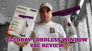 Beldray Cordless Window Vac Review [upl. by Abad823]