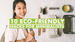 10 Ecofriendly Life Hacks for Minimalists [upl. by Champagne]